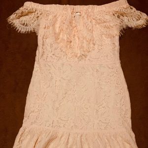 ENDLESS ROSE LACE Cocktail DRESS SIZE L NEW